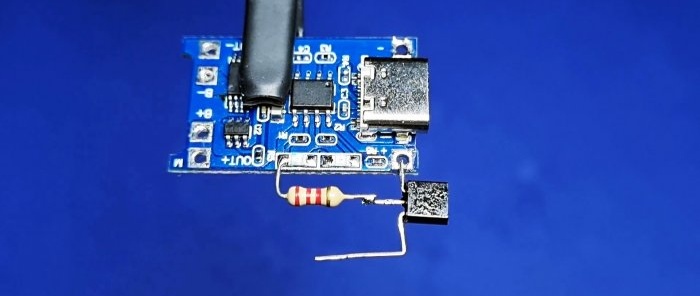 How to make a useful modification for the charging module