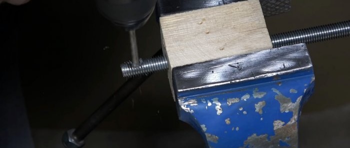 How to make a device for winding springs