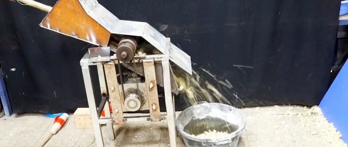 How to make a garden shredder