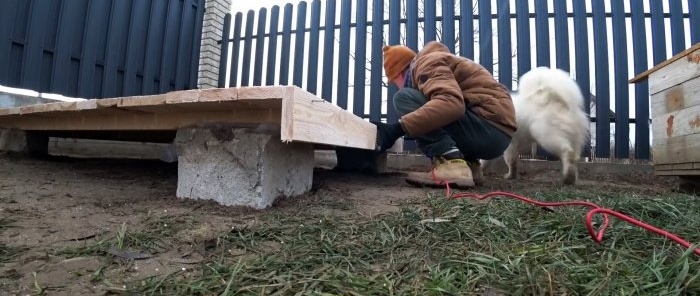 How to make a warm dog house with Wi-Fi control