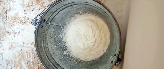 How to mix gypsum putty without lumps