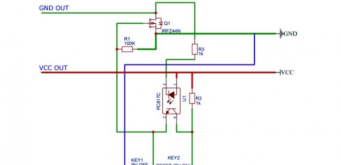 Making an electronic fuse to protect the battery