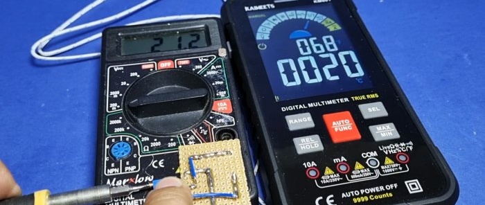 3 attachments to expand the functionality of the multimeter