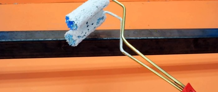 4 ideas on how to make work with a paint roller faster