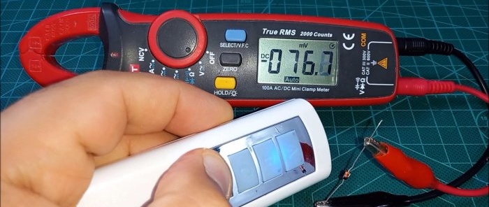 How to test any radio remote control using a regular multimeter