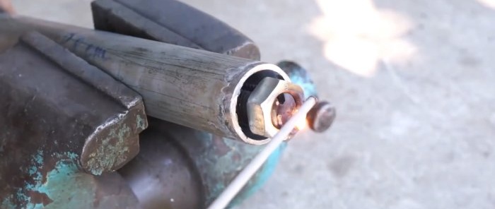 How to make a jack from a motorbike chain grinder gearbox and sprockets