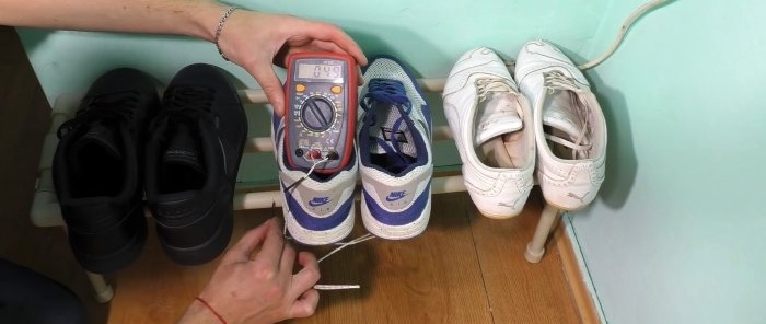 How to make an electric shoe dryer from PP pipes