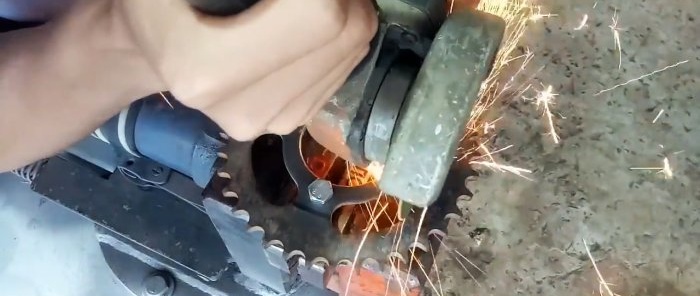 How to make a bearing and pulley puller from an old sprocket