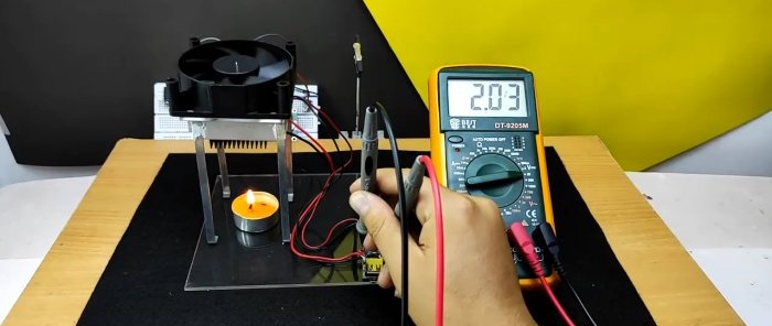 How to make a thermoelectric generator and charge your phone with candle heat