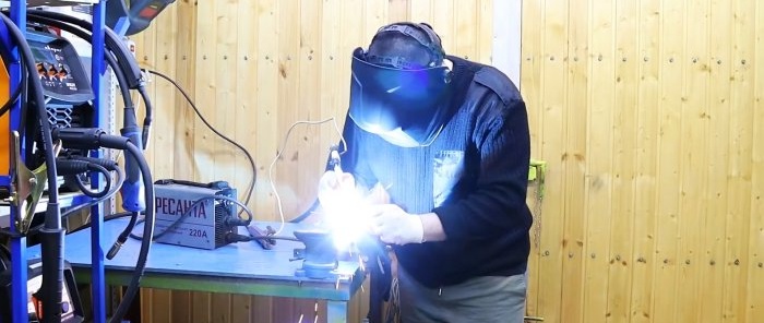 How to make TIG welding from a regular inverter