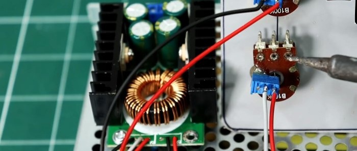 How to make a universal power supply from ready-made modules and a homemade case