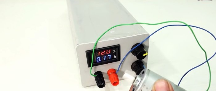 How to make a universal power supply from ready-made modules and a homemade case