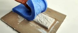 How to make your own mold for casting plaster wall tiles