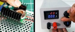 How to make a universal power supply from ready-made modules and a homemade case