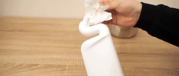 DIY homemade toilet cleaner