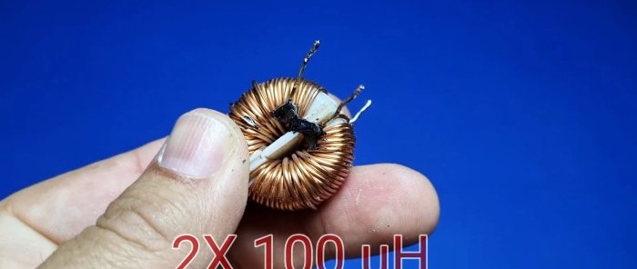 Instructions for making an induction heater for beginners in electronics