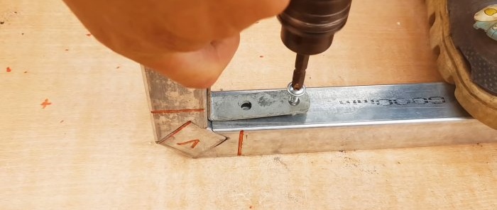 How to perfectly bend a profile pipe at an angle of 90 degrees