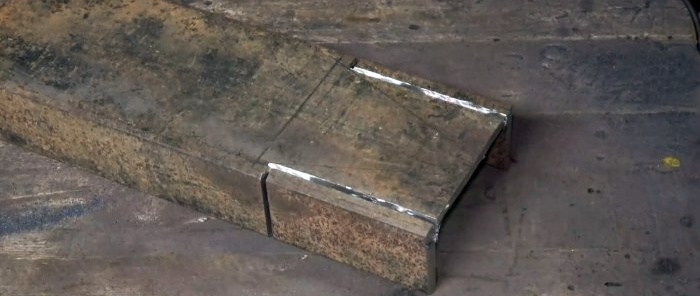 How to make a full-fledged anvil from the remains of profiled metal