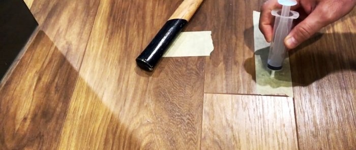 How to remove creaking laminate flooring without disassembling it