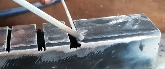 How to weld gaps in thin metal without difficulty