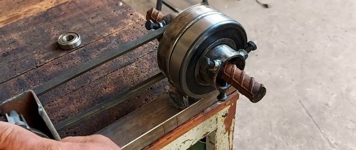 The simplest lathe for metalworking with your own hands