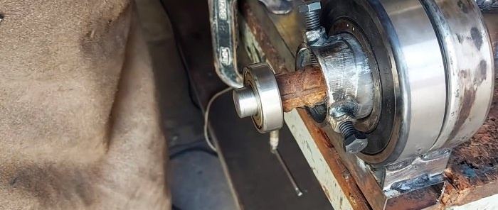 The simplest lathe for metalworking with your own hands