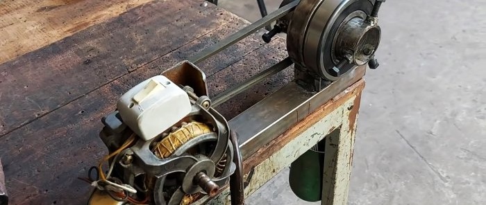 The simplest lathe for metalworking with your own hands