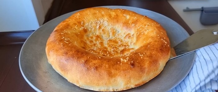 An incredible recipe for making Uzbek flatbread on the stove without a tandoor or oven