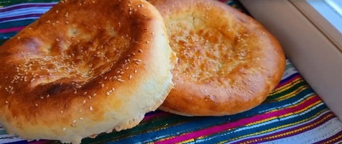 An incredible recipe for making Uzbek flatbread on the stove without a tandoor or oven