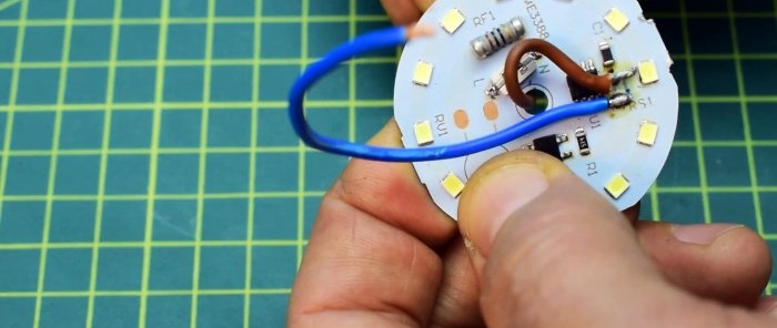 How to add brightness control to an LED lamp