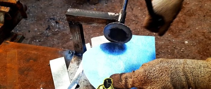 How to make a metal cutting tool from old valves