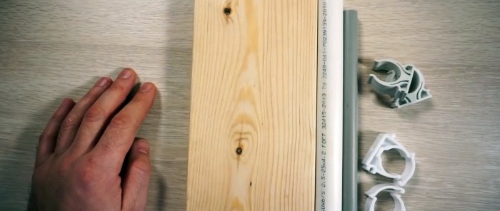 How to assemble a structure for sharpening knives from available materials