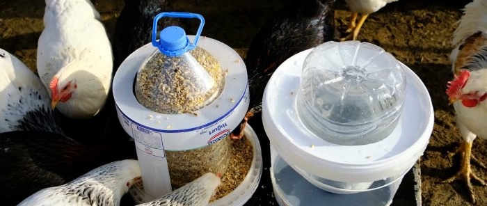 Easy-to-replicate design of a long-lasting auto-feeder and auto-drinker for poultry