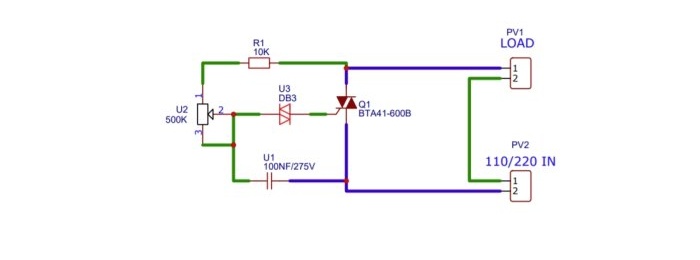 Направи си сам регулатор на мощност 2 kW