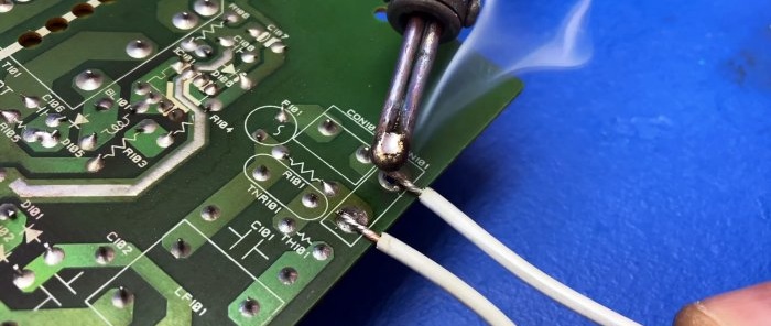 4 useful lifehacks for soldering and soldering irons