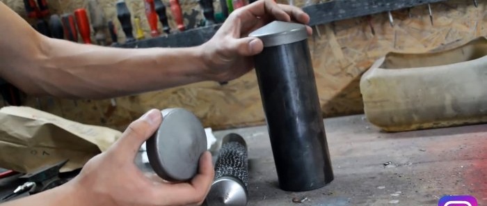 How to make an effective muffler for a motorcycle engine