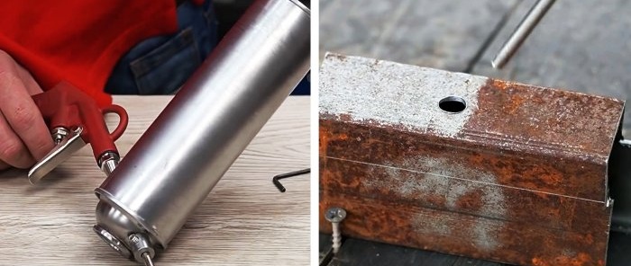 How to make a mini sandblaster using an aerosol can