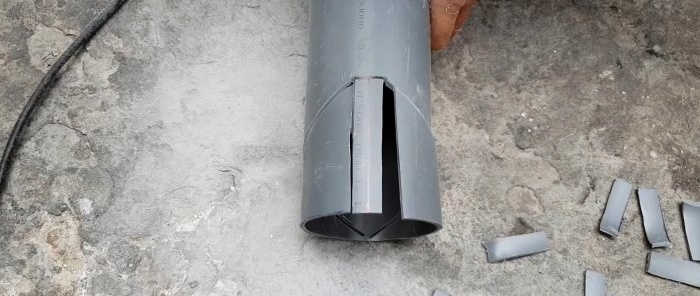 How to make a check valve from PVC pipe