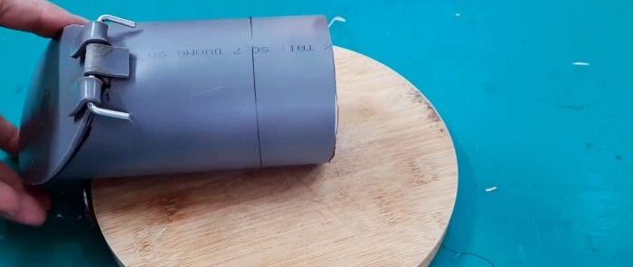 How to make a check valve from PVC pipe