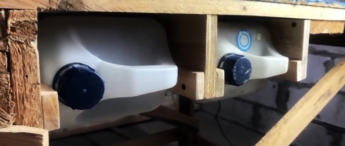 An idea for any workshop: drawers made from canisters