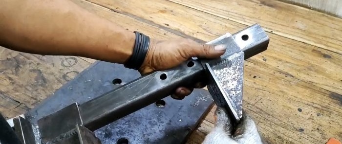 How to make a household press from any hand jack