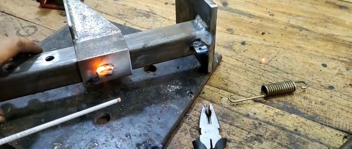 How to make a household press from any hand jack