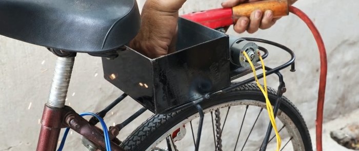 How to make an electric drive for a bicycle without electronics