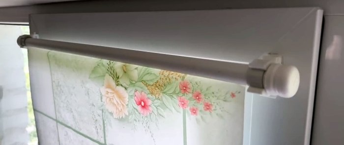 How to make roller blinds from PP pipes for pennies