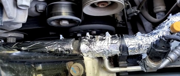 How to improve the performance of a car air conditioner by almost 2 times