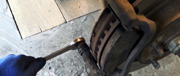 How to fix a stuck brake caliper