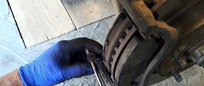 How to fix a stuck brake caliper