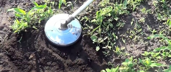 Remaking a trimmer to control weeds