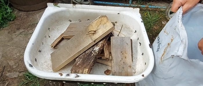 How to make an awesome barbecue from an old sink without much effort and expense