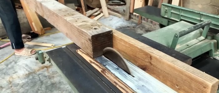 How to make a folding ladder from wood